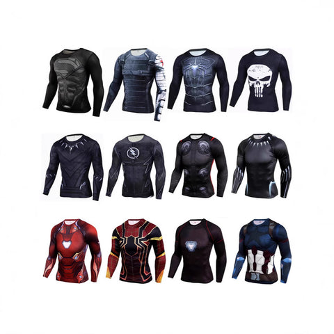 AWAKECRM Directly from the manufacturer men's clothing 2025 2025 trade t-shirt long sleeve men's 3D digital printing loose T-shirt 2025 animation