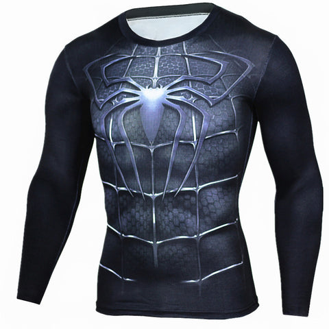 AWAKECRM Directly from the manufacturer men's clothing 2025 2025 trade t-shirt long sleeve men's 3D digital printing loose T-shirt 2025 animation