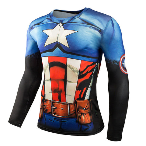 AWAKECRM Directly from the manufacturer men's clothing 2025 2025 trade t-shirt long sleeve men's 3D digital printing loose T-shirt 2025 animation