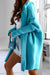 Awakecrm Bat-shaped Hooded Knitted Cardigan
