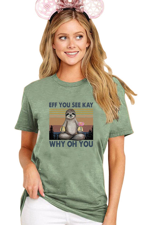 Awakecrm Eff You See Kay Why Oh You T-shirt