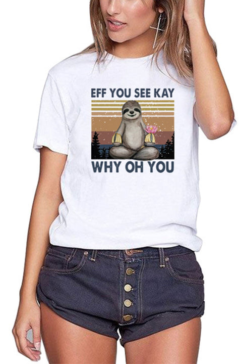 Awakecrm Eff You See Kay Why Oh You T-shirt