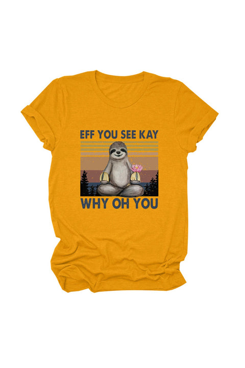 Awakecrm Eff You See Kay Why Oh You T-shirt