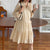 Joskka 2023 New Women Spring Summer Shirt Dresses Bohemian Elegant High Waist Vintage Korean Style Drawstring Lady Long Dress