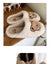 Winter Women Slipper Lovely Bear Cartoon Plush Cotton Home Slippers Female Indoor Household Anti-Skid Thick Bottom Slipper