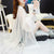 Christmas Gift Shirts Women Summer Solid Basic Blouses Chiffon Lace Up Ladies Lapel Ulzzang Transparent Newest Trendy Daily Ins Outerwear Tunic