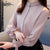 Christmas Gift Spring  fashion women blouses shirts OL chiffon blouse long-sleeved womens tops and blouses solid  female clothes 1016 40