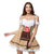 Halloween Awakecrm Traditional Bavarian Couples Oktoberfest Costume Parade Tavern Bartender Waitress Outfit Cosplay Carnival Fancy Party Dress
