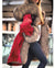 Awakecrm Hot Fox Fur Lining Parker Long Winter Jacket Women's Top Winter Parka Luxury Large Fur Collar Hooded Jacket220920