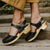 Awakecrm Women Wedge Sandals Female Platform Mid Heel Sandal Back Strap Casual Shoes Ladies Sandals Womens Shoes Plus Size