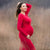 Awakecrm New Maternity Dresses For Photo Shoot Maternity Photography Props Pregnancy Dress Maxi Maternity Gown Pregnant Clothes For Women