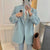 New Autumn Winter Women's Blazers Pockets Formal Jackets Vintage Fashionable Office Lady Elegant Oversize Wild Tops JK21108