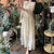 Autumn Elegant Vintage Midi Dress Women Sweet Evening Party One Piece Dress Korean Casual Long Sleeve Pure Color Dress Lady