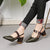 Awakecrm  Sandals Hollow Coarse Sandals High-Heeled Shallow Mouth Pointed Pumps Female Sexy High Heels Large Fashion Woman Shoes