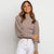 Awakecrm Autumn Turtleneck Women Sweaters Lantern Long Sleeve Knitted Pullover For Lady Casual White Crop Top Slim Jumper Cropped Sweater