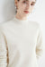 Awakecrm Mock Neck Solid Color Wool Sweater