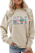 Awakecrm Ice Cream Bunny Print Sweatshirt