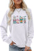 Awakecrm Ice Cream Bunny Print Sweatshirt