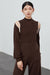 Awakecrm Off Shoulder Long Sleeve Wool Knitted Tops