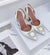 New ladies pointed high heels elegant office wedding shoes candy color summer shoes for women