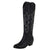 Awakecrm Country Concert Outfit Summer White Cowboy Cowgirls Western Boots Embroidery Fashion Women Knee-High Boots Autumn Design women's Boots Shoes