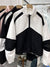 Joskka Women Jacket Autumn Vintage Long Sleeve Coats Causal Loose Stand Collar Outdoor Jackets Lady Y2K Korean Fall Outfits 2023