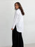 Awakecrm White Casual Loose Shirts Women Long Sleeve Turn Down Collar  Solid Blouses Cardigan  New Lady Chic Button-up Tops