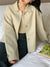 Joskka Women Jacket Autumn Korean Style Cropped Coat Ladies Casual Loose Pu Jackets Female Vintage Elegant Buttons Coat Streetwear