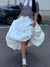 Joskka High Waist Skirt Women  Spring Elegant Fashion Solid Tutu Skirts Femme Retro Simple New Fall Dress