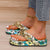 Awakecrm  New Women Summer Fashion Chain Flip-Flops Sandal Slippers Shoes Woman Flat Platform Sandals Casual Flat Slippers Slides