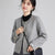 Joskka Short Tweed Jacket Women Commuter Luxury Double-sided Tweed Jacket Round Collar Single-breasted Tops Coats Fall Outfits