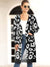 Awakecrm Fall Winter Women Knitted Cardigan V Neck  Leopard Pocket  Sweater Cardigan Korean Fashion Long Oversize Top  Women Coats