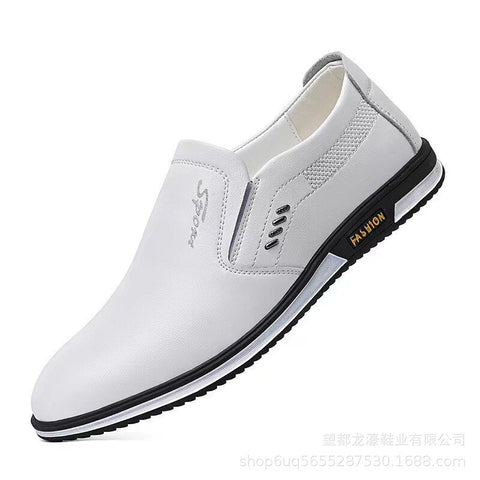 awakecrm Brand New Fashion Men Loafers Men Leather Casual Shoes High Quality Adult Moccasins Men Driving Shoes Male Footwear Unisex