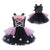 Halloween Awakecrm Pink Flower Wizard Witch Halloween Costume Tutu Dress Girls Tulle Dress Kids Clothes Party Dresses Little Witch Cosplay Costume