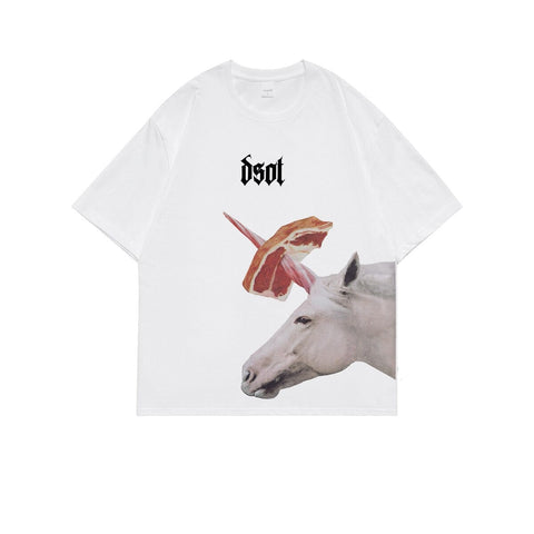 7.4oz Japanese Printed Men Summer T-shirts Summer Cotton Man Short Sleeve Tees Casual O neck Oversized Tshirt 5XL