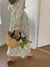 Joskka New 2023 Chiffon Floral Printed High Waist Lace Up Korean Fashionable Elegant Vintage Women Spring Summer Long Dresses