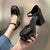 Awakecrm Sandals Platform Shoes On Heels Women's Shoes  Gothic High-Heeled Shoes Women Pumps Thick With Square Head Retro Mary Janes