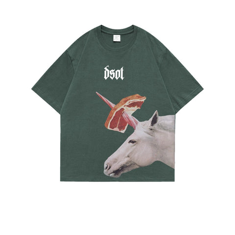 7.4oz Japanese Printed Men Summer T-shirts Summer Cotton Man Short Sleeve Tees Casual O neck Oversized Tshirt 5XL