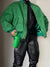 Awakecrm Merodi Women New Fashion Za Green Long Jackets Stylish Lady Spring Autumn Zipper Fly Bomber Outwear Girs Casual Green Chic Coats