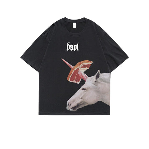 7.4oz Japanese Printed Men Summer T-shirts Summer Cotton Man Short Sleeve Tees Casual O neck Oversized Tshirt 5XL