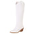 Awakecrm Country Concert Outfit Summer White Cowboy Cowgirls Western Boots Embroidery Fashion Women Knee-High Boots Autumn Design women's Boots Shoes