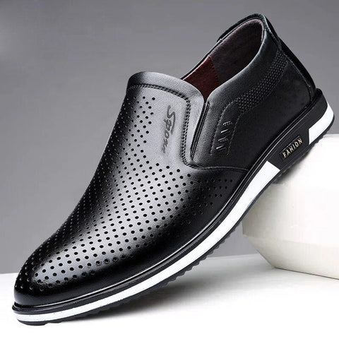 awakecrm Brand New Fashion Men Loafers Men Leather Casual Shoes High Quality Adult Moccasins Men Driving Shoes Male Footwear Unisex