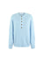 Awakecrm Solid Color Button Up Casual Sweater
