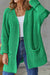 Awakecrm Solid Open Front Long Cardigan