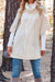 Awakecrm Turtleneck Cable Knit Shawl Sweater
