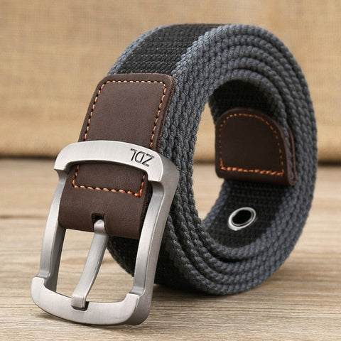 awakecrm Canvas Belt Outdoor Tactical Belt Unisex High Quality Canvas Belts for Jeans Male Luxury Casual Straps Ceintures