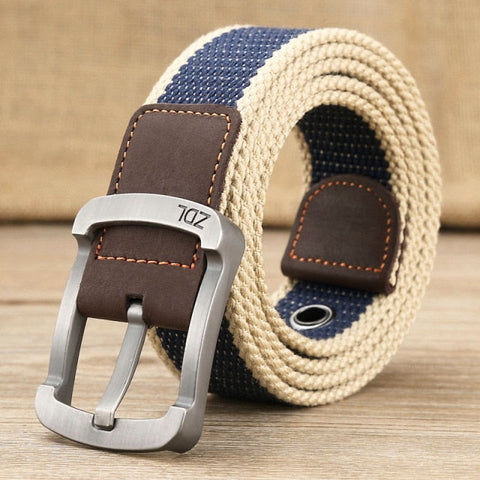 awakecrm Canvas Belt Outdoor Tactical Belt Unisex High Quality Canvas Belts for Jeans Male Luxury Casual Straps Ceintures