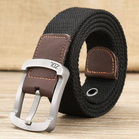 awakecrm Canvas Belt Outdoor Tactical Belt Unisex High Quality Canvas Belts for Jeans Male Luxury Casual Straps Ceintures