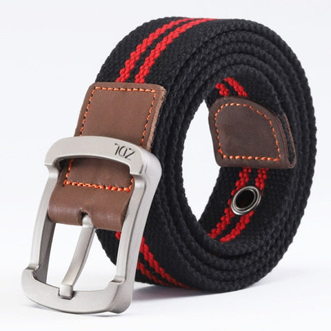 awakecrm Canvas Belt Outdoor Tactical Belt Unisex High Quality Canvas Belts for Jeans Male Luxury Casual Straps Ceintures