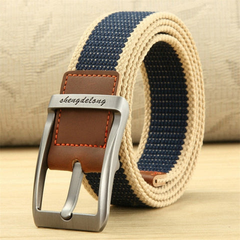 awakecrm Canvas Belt Outdoor Tactical Belt Unisex High Quality Canvas Belts for Jeans Male Luxury Casual Straps Ceintures